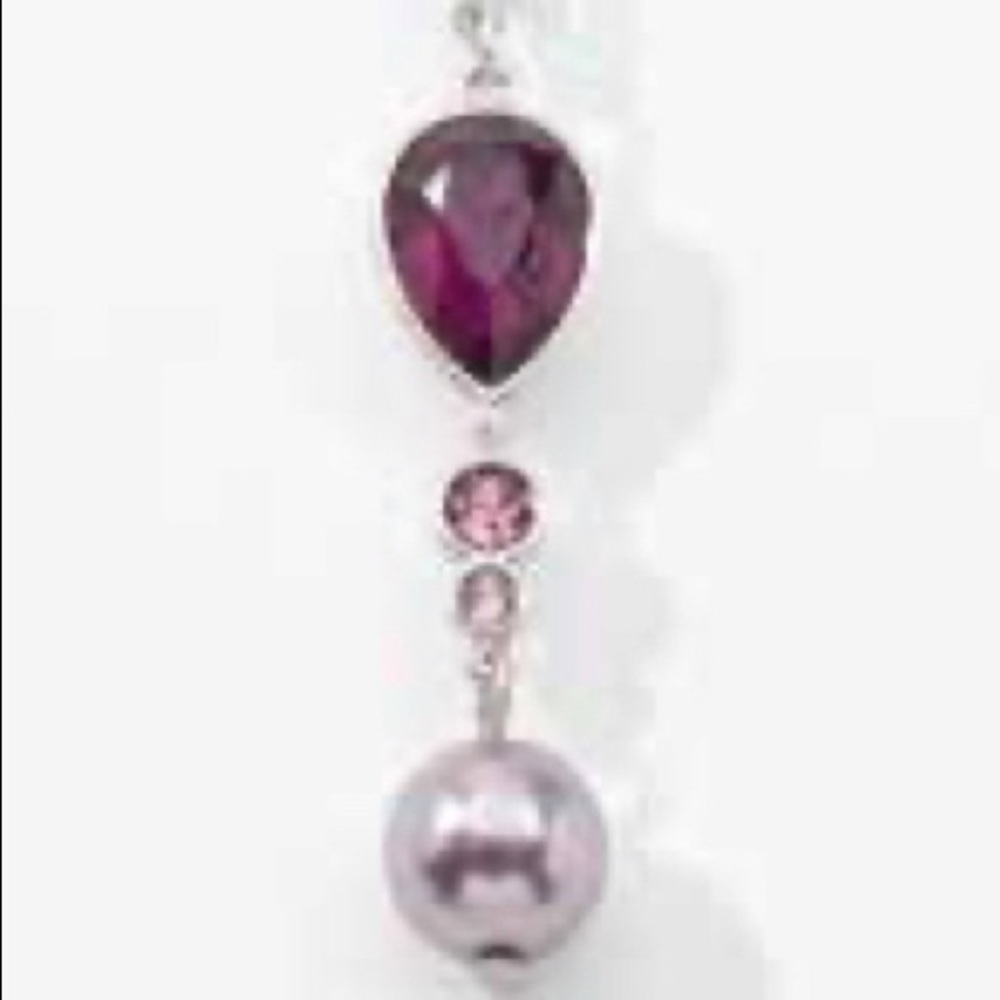 Touchstone Crystal by Swarovski ROYAL DROP necklace NEW new in box
